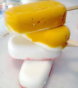 sorbetti su stecco alla frutta